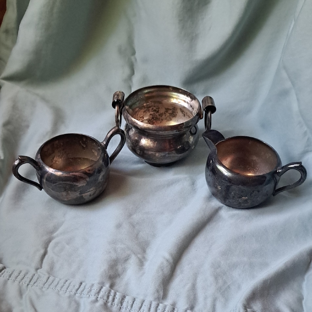 Vintage Silver Tea Set